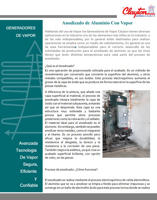 Generadores de vapor