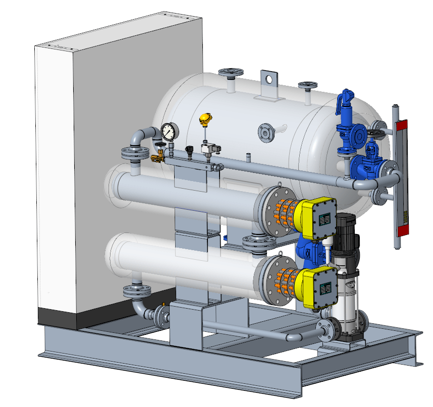 Generador de vapor eléctrico